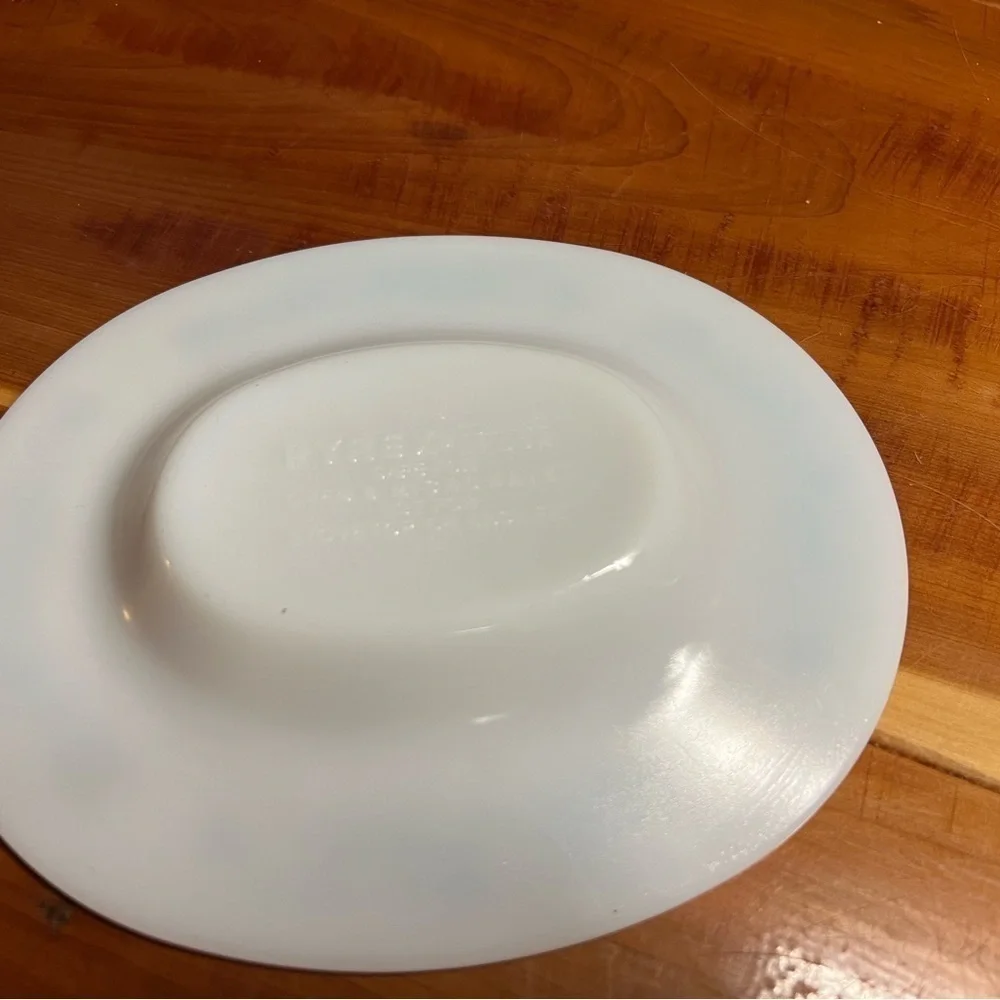 Vintage Old Town Blue Gravy Boat with Dish
